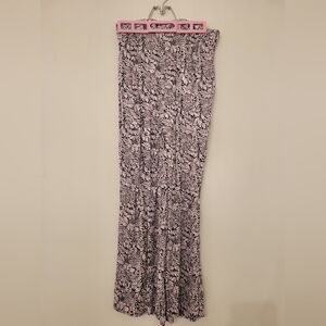 Topshop Floral Wide Pants